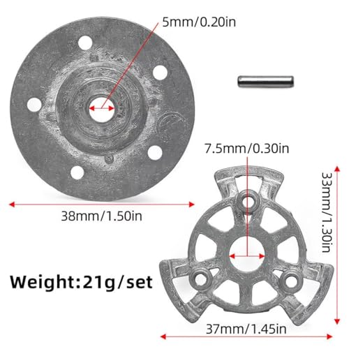 RC Modifications Spare Compatible With TRAXXAS For Summit For E-Revo 4WD RC Car Upgrade Parts Heavy-Duty Slipper Clutch Rebuild Kit 5352A 5352R