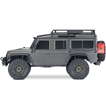 GLOBACT 1.9 Beadlock Wheels for 1/10 TRX4 TRX6 SCX10 I II III Pro Redcat, T | 1/10 RC Wheel Hub, 1/10 RC Crawler Car Upgrade Accessories - color: Titanium
