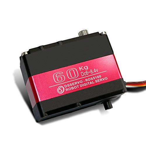 ZOSKAY HV Robot servo 60kg RDS5160 Metal Gear Digital servo arduino servo Large servo (Angle 180°)
