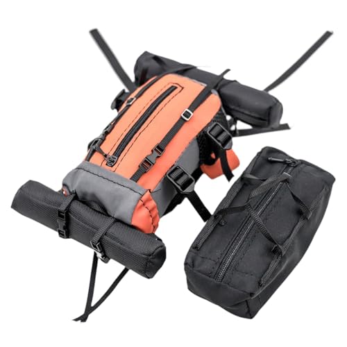 DYNWAVE RC Luggage Carrying to Use RC Car Accessories Replacement Storage Spare Part Miniature Sports Travel Case Simulated, Orange
