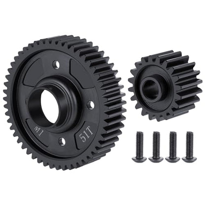 50T Output and 20T Input Diff Gear for 1/5 X-MAXX 6S 8S | M1 Diffrential Gears Set 1/6 XRT 8S 77086-4 RC Truck Car Upgrade
