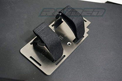 Stainless Steel Rear Upper Extend Battery Holder Tray for Axial SCX10 II 90046 90047