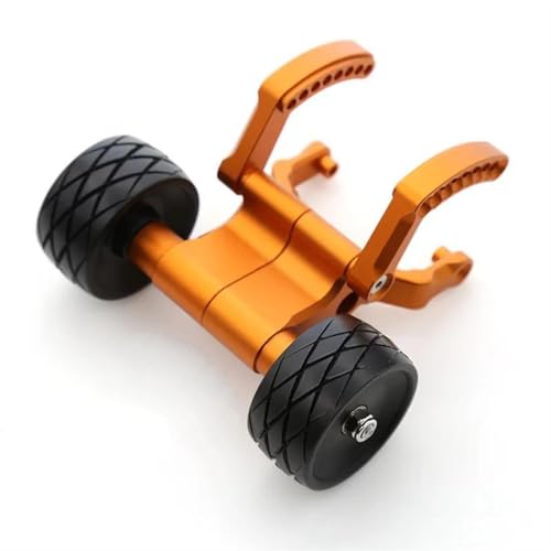 for Traxxas for E-Revo 2.0 86086-4 56087-1 for Monster Truck 1/10 Metal Wheelie Bar RC Car Upgrade Parts Modification Car Accessories RC Repair Parts(Yellow) - size: Yellow