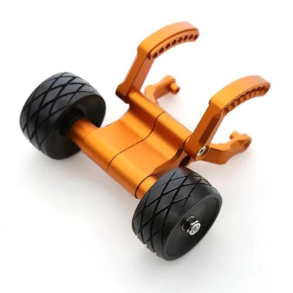 for Traxxas for E-Revo 2.0 86086-4 56087-1 for Monster Truck 1/10 Metal Wheelie Bar RC Car Upgrade Parts Modification Car Accessories RC Repair Parts(Yellow) - size: Yellow