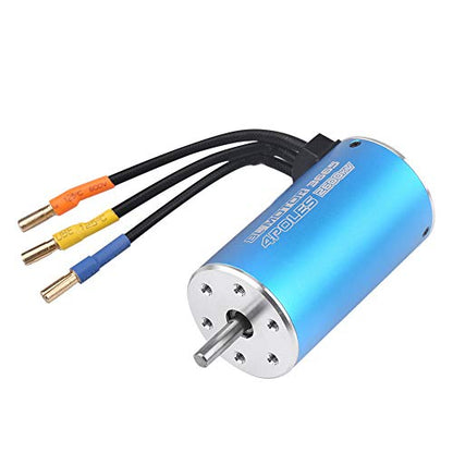 DAN&DRE Rc Brushless Motor Esc Combo Surpass 3665 2600Kv 4 Pole Brushless Motor for Remote Control Car Rc Boat