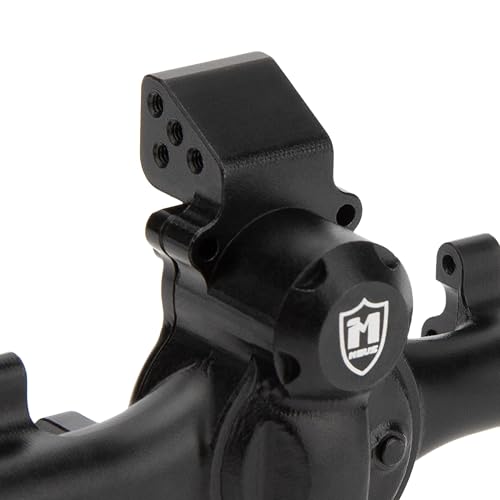 MEUS RACING 5mm ISO V2 SCX24 Axles with 3-Section CVD for Axial 1/24 SCX24 RC Crawler (Black) - color: Black