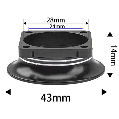 Metal Motor ESC Cooling Fan Cover Air Inlet Channel 3010 for 30mm×30mm 540 550 Motor Fan Compatible with 1/8 1/10 1/12 RC Car Truck (Black) - color: Black