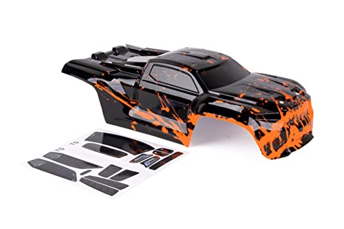 Custom Body Compatible for Sledge 6S 4WD 1/8 Truck Shell Cover (Muddy Orange) - color: Muddy Orange