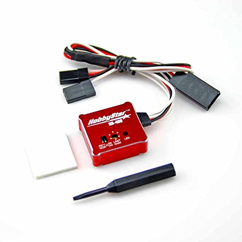 HS-400 Gyro, Adjustable Stability Control System, Drift-Assist - Red