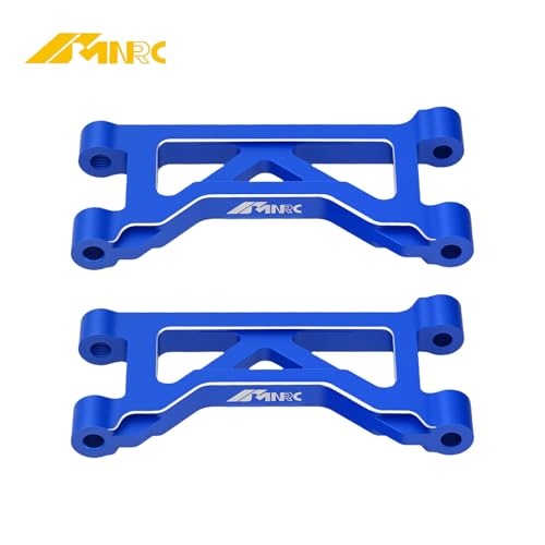 Alum Rear Upper Suspension a Arm for 1/16 Mini Maxx 4WD RTR RC Car Truck-107154-1 Upgrades Part Blue - color: Blue