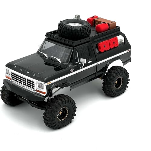 Generic Roof Rack Upgrades for Trx4m F150 High Trail Accessories and Parts 1/18 Scale