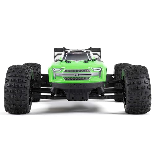 ARRMA RC Truck KRATON 4X4 4S BLX 1/10TH 4WD Speed Monster Truck RTR(Battery and Charger Not Included), Green, ARA4408V2T4