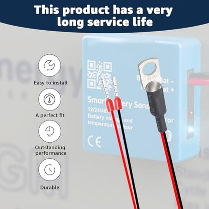 for Cerbo GX Temperature Sensor Compatible with Victron Energy | Fit for Victron Temperature Sensor for Quattro MultiPlus Inverter VE.Can MPPT Venus GX Phoenix Charger Temperature Sensor