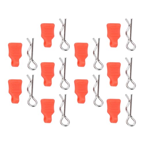 10Pcs Metal RC Body Clips with Pull Tab Replacement for AXIAL SCX24 RC Cars Spare Parts