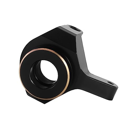 INJORA RC Brass Steering Knuckle and Black Hex Extension kit for Axial Scx24 Upgrades AXI90081 Upgrades Parts 1/24 RC Crawler Car Accessories