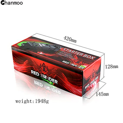 1/8 RC Car Starter Box 1/10 Scale Power Box 8IGHT and 8IGHT-T Starter Box for 1/8 1/10 Buggies and Truggys and Losi RC Nitro Engine