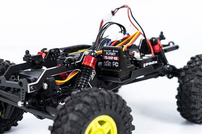 Helidirect HobbyPlus 1/18 RC Crawler - CR-18P PRO Brushless Juice Up Edition RTR w HBW Electronics, 2.4GHz 4CH TX - Remote Control Crawler, RC Rock 1/18 Full Lock 4WD Off-Road for Adults - Red