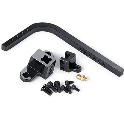 Que-T Aluminum Adjustable Tow Trailer Hitch for 1/10 RC Crawler Axial SCX10