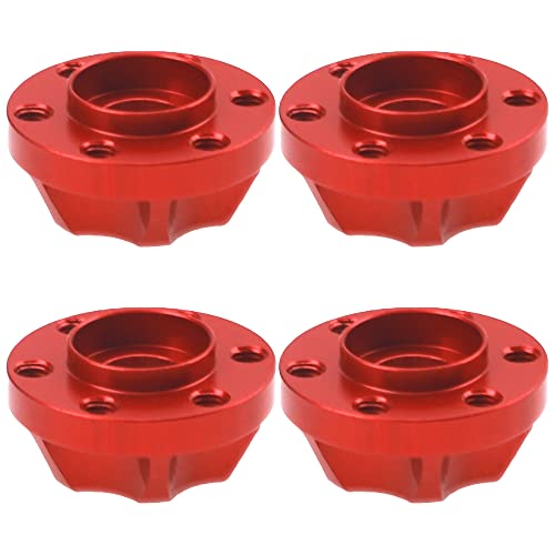 ShareGoo Aluminum 12mm Wheel Hex Hub Extension Adapter Compatible with 1.9 2.2inch Beadlock Wheel Rim Axial SCX10 TRX-4 Gen7 D90 1/10 RC Crawler Car (9mm) - size: 9mm
