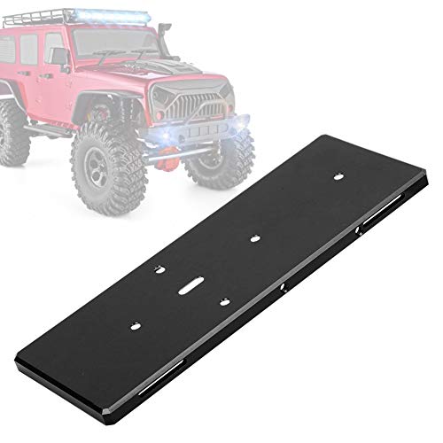 RC Battery Tray with Screw, Aluminum Alloy Replacement for RGT EX86100 1/10 RC Car, Lightweight and Durable Battery Mount for RC Vehicle (Black 680022BL) - color: Black 680022bl