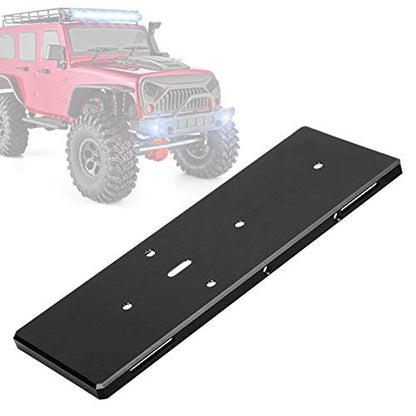 RC Battery Tray with Screw, Aluminum Alloy Replacement for RGT EX86100 1/10 RC Car, Lightweight and Durable Battery Mount for RC Vehicle (Black 680022BL) - color: Black 680022bl