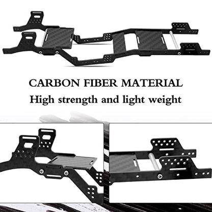 OGRC SCX24 Carbon Fiber Chassis Kit LCG Chassis for Axial SCX24 Gladiator | SCX24 Carbon Fiber LCG Chassis for Axial SCX24 Gladiato 1/24 RC Crawler