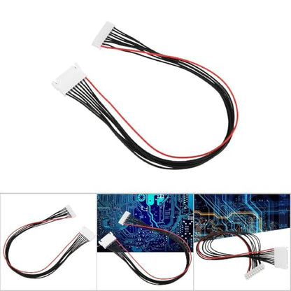 JST XH 8S 9Pin Balance Extension Cable 10 Pack 30cm Plug Extension Lead Wire for RC Car Plane Battery Charger