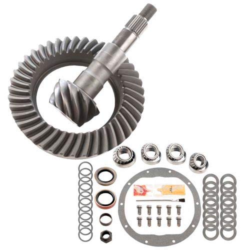 10 Bolt 3.73 Ratio Ring and Pinion & Master Bearing Kit for GM 8.5" Rear | Pinion Gear Set + Master Bearing Kit For Gm 8.5" Rear '70-'98 & Front '77-'91 | 10 Bolt, 8620 Steel