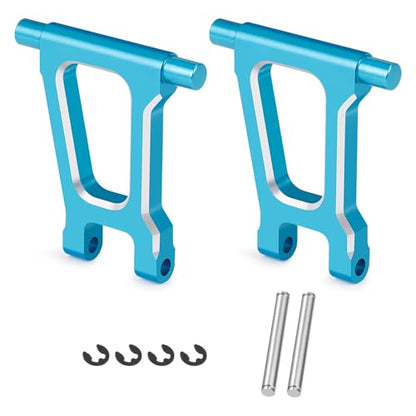 8Pcs MORFUM Aluminum Alloy Front Rear Suspension Swing Arm Set Replacement Upgrade Parts Compatible with Tamiya TT01 TT01D TT01E 1/10 RC On Road Touring Drift Car | Spare Parts RC Vehicle Suspension A-Arms Compatible with Tamiya TT01 TT01D TT01E 1/10 RC O