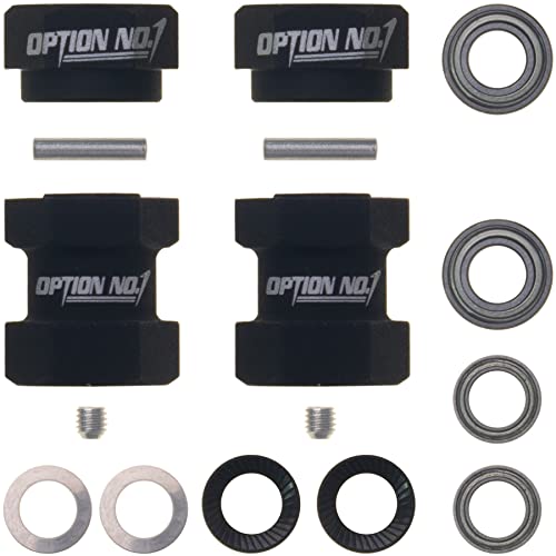 Aluminum 12mm Tire HEX Adapter Locking Hub for 1/10 Tamiya Grasshopper/Hornet/Frog/Wild One/Grasshopper 2 RC Car Parts