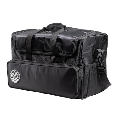 Chemical Guys, Detailing Arsenal Bag & Trunk Organizer, Large, 21 x 12 x 14 | Large range bag carries bottles, tools and towels for wash day, reinforced base, folds for easy storage