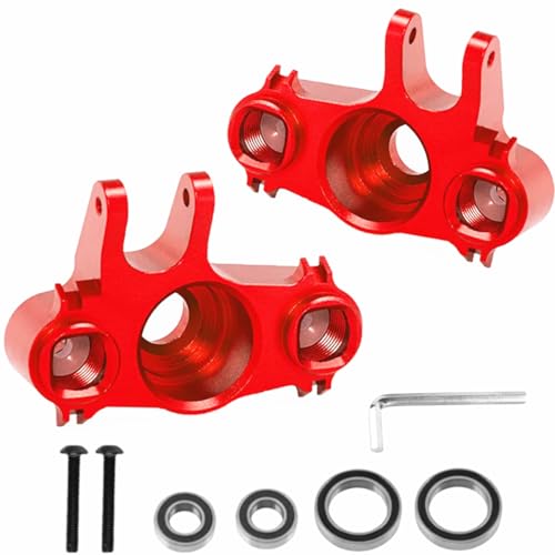 Aluminum Steering Blocks & Knuckle Arms for T-Maxx E-Maxx | Replaces #5334 | 1/10 Scale CNC Upgrade Set