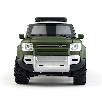 SG-2402 RC Car, 1/24 4WD Off Road All Terrain Remote Control Car with Led Light, 2.4Ghz Climbing 4x4 RC Rock Crawler, Hobby Grade Toys for Adults - Green - color: Green, size: SG-2402
