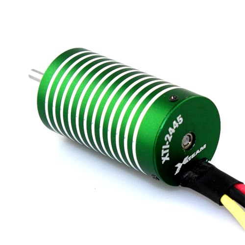 2445 3800KV Brushless Motor Shaft Diameter 3.175MM for 1/14 1/16 Scale On-Road Buggy Monster RC Car - size: 3800KV