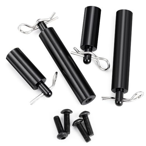 MOHERO 4Pcs Front and Rear Body Post Set RC Car Shell Holder Mounts for Ta-mi-ya 1/10 Clod Buster 4×4×4 RC Rock Crawler Truck Upgrade Parts