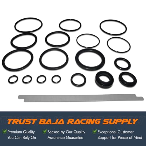 Fox 2.0 Shock Seal Kit – Rebuild Kit for 5/8" Shaft Shocks – Compatible with Factory & Performance Series – Complete Seal Replacement Kit by Baja Racing Supply.
