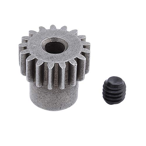 HobbyPark Steel Metal Mod 0.6 Module Pinion Gear Set 3.175mm Motor Gears 17T 21T 26T 29T 11189 11176 11181 11119 for RC Car Redcat HSP Exceed (4-Pack)
