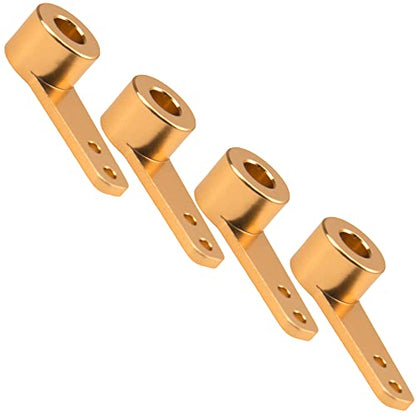4PCS Aluminum RC Airplane Steering Servo Arm Horn Rocker Arms for RC Quadcopter Fixed Wing Parts (5mm) - size: 5mm
