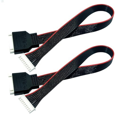 2Pcs JST-XH Balance Cable 8S Lipo Battery Balance Charger Extend Expansion Plug Leads Adapter Conversion Line for RC Vehicles Lipo Battery Charging-30cm