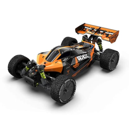 Helidirect Rlaarlo Storm Breaker 1/10 Scale 4WD RTR Brushless RC Buggy, 3S LiPo 50-80km/h - Metal Version - color: Orange