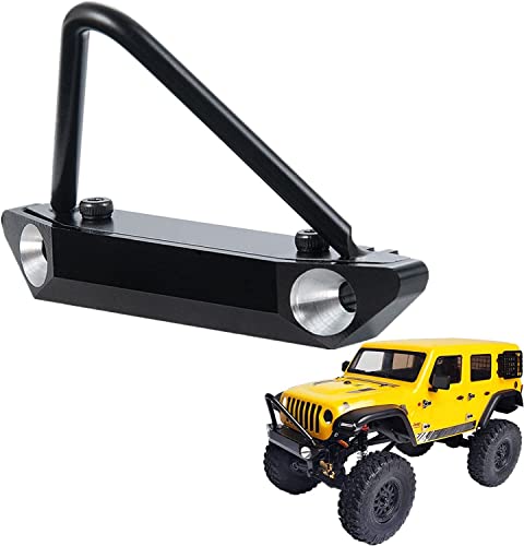 SWX Metal Front Bumper for SCX24 1/24 RC Crawler Upgrade Parts | Metal Front Bumper, SCX24, 1/24 Crawler, Front Protection, Scale Look