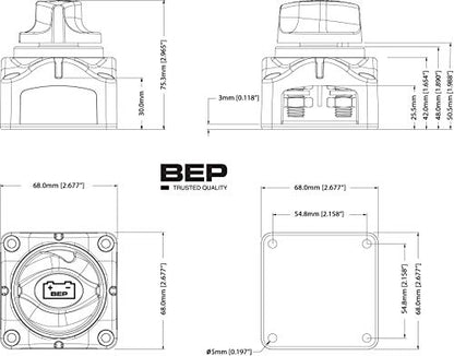 BEP Battery Switches - style: On-Off