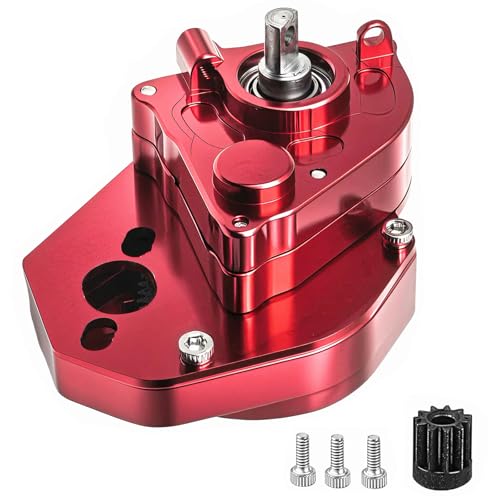 SCX24 Aluminum Transmission Case | Complete Gearbox Upgrade for 1/24 Axial RC Crawler