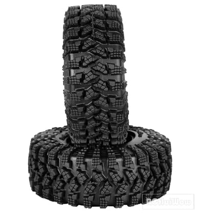 1.3" RC Crawler Tire Skins,Multi-Terrain Soft Sticky Rubber Tires(70 * 26mm) for TRX4 SCX24 FCX24 Ascent-18 1/18 1/24 Off-Road RC Car Upgrade Parts,4PCS (Style C) - style: StyleC(4PCS)