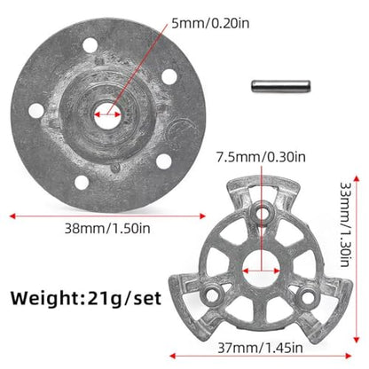 Compatible with TRAXXAS for Summit for E-Revo for Rustler 4WD RC Car Parts Accessories Heavy-Duty Slipper Clutch Rebuild Kit 5352A 5352R RC Accessories