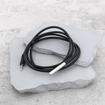 ECSiNG DS18-B20 Temperature Sensor -10°C to 85°C with 2.5mm Connecter 1m Compatible with Sonoff TH10/16
