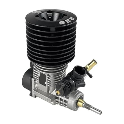 Methanol Vehicle Nitro Engine Compatible with Rc Car 1/8 Buggy Monster Truggy FC 28 Engine 4.58CC Pull Starter Engine Carburetor