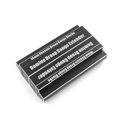 10mm Aluminum Alloy Chassis Droop Blocks 4PCS RC Chassis Droop Gauge Vehicle Measuring Tool Model Car Adjuster Ruler for 1/10 RC Touring & Drift Racing Cars