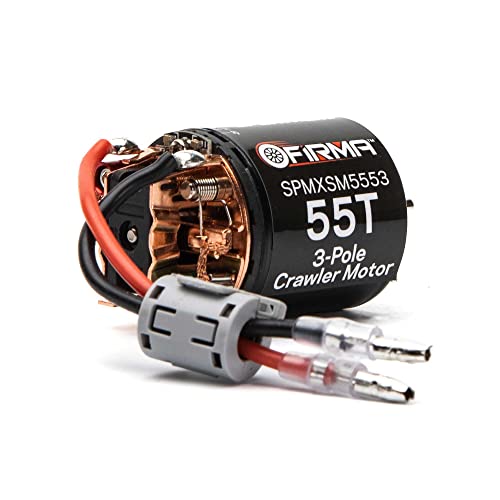Spektrum Firma 55T Rebuildable 3-Pole Brushed Crawler Motor, SPMXSM5553