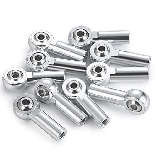 10Pcs M4 Link Rod Ball Ends Rod End Bearing for 1/10 Axial SCX10 Tamiya RC Crawler Car | For 1/10 Axial SCX10 Tamiya, RC Crawler Car